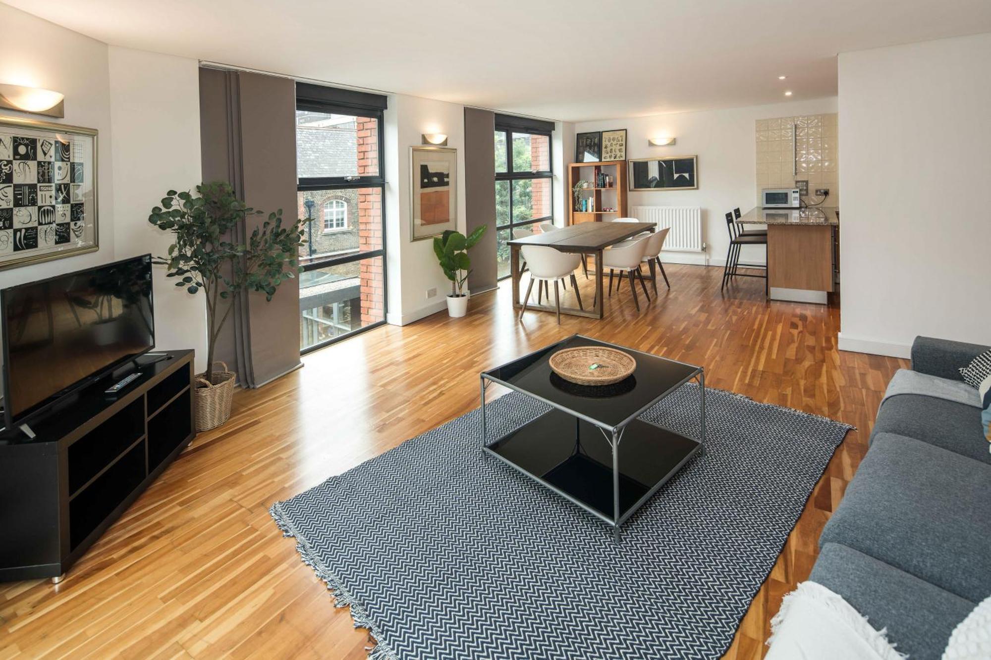 Superfast Broadband 2Bd City Flat Farringdon Лондон Екстер'єр фото